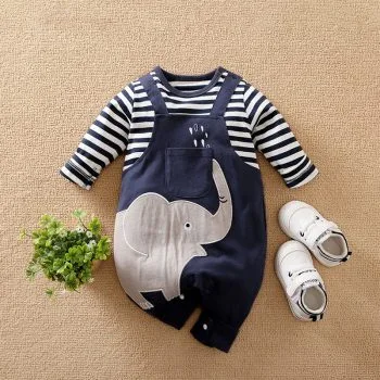 Polar Snuggle Baby Romper