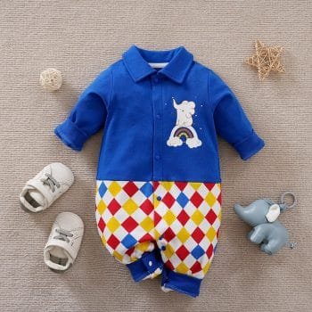 Cozy Winter Cub Romper