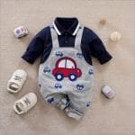 Little Snow Car Romper
