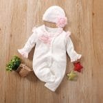 Snuggly Warm Winter Romper (Including Cap)