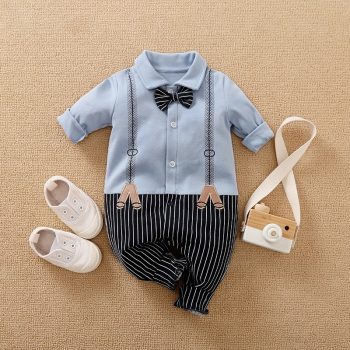 Winter Snuggle Baby Romper