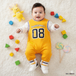 Arctic Cuddle Baby Romper