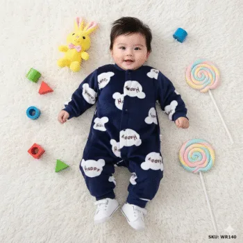Toasty Bear Winter Romper