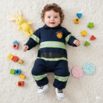 Snowtime Cuddle Romper