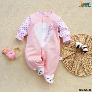 Snow Snuggles Baby Romper