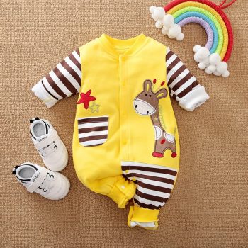 Fuzzy Bear Winter Romper