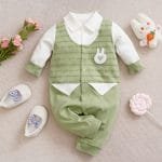 Polar Cub Winter Romper