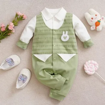 Polar Cub Winter Romper