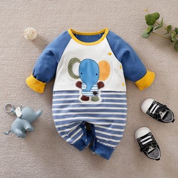 Fluffy Frost Baby Romper