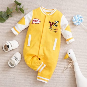 Snow Snuggles Baby Romper
