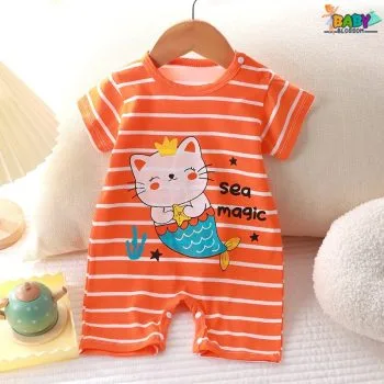 Soft Cloud Baby Romper