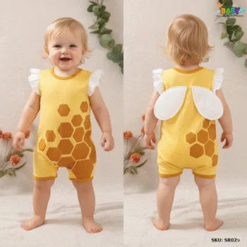Cotton Snuggle Baby Romper