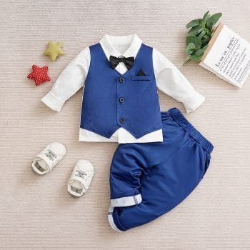 Frosty Days Baby Suit (2 pcs including Tie)