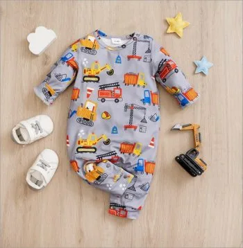 Snuggly Cotton Frost Romper