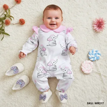 Pure Cotton Cozy Romper