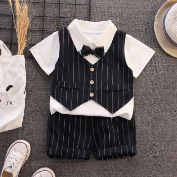 Cotton Suit T-Shirt Set
