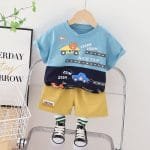 Mini Star Cotton T-Shirt Set