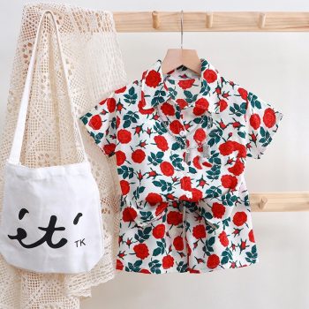Summer Splash Colorful Tee Set