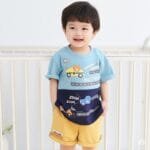 Mini Star Cotton T-Shirt Set