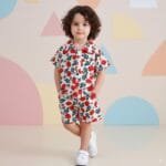 Summer Splash Colorful Tee Set