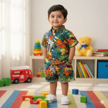 Summer Splash Colorful Tee Set