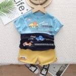 Mini Star Cotton T-Shirt Set