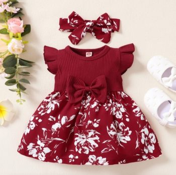 Baby Frock(including Hair Band)