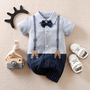 Breezy Cotton Romper(Including Tie)