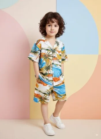 Ocean Play Shirt & Shorts