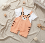 Breezy Cotton Baby Romper (2 piece)