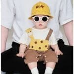 Buy Cute Giraffe Cotton Romper for Babies - Baby Blossom BD