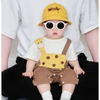 Buy Cute Giraffe Cotton Romper for Babies - Baby Blossom BD