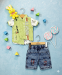 Little Star Party Set (T-shirt+Koti+Pant)