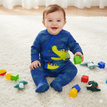 Snowflake Snuggle Romper