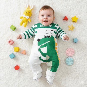 Little Star Dino Romper