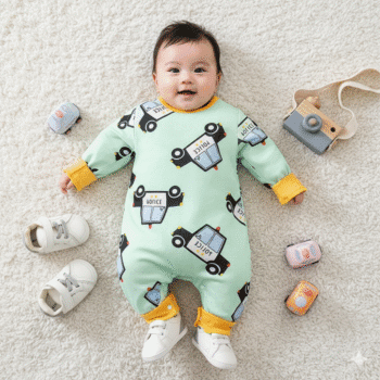 Little Star Car Romper