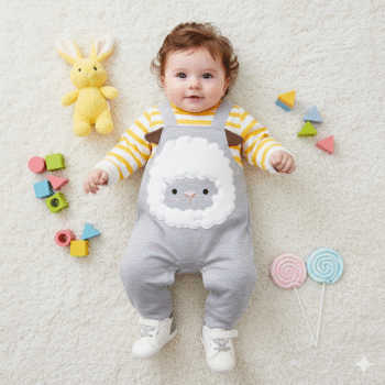Little Star Sheep Romper