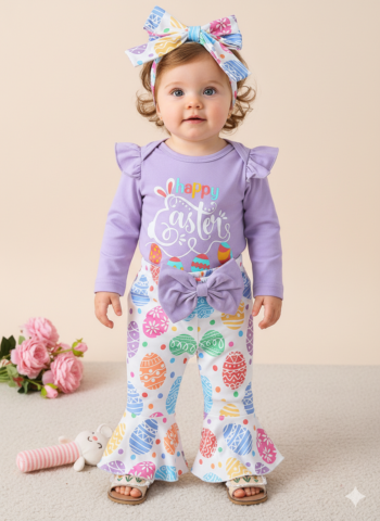 Kids Valentine’s Outfit (with Keeper+Pant+Head Band)