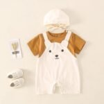 Baby Bear Romper (with cap)