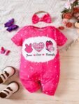 Baby Girl Romper (with Headband)