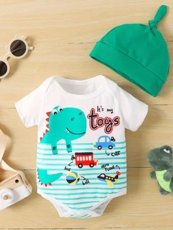 Baby Toy Romper (with cap)