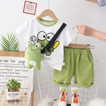 Cute Frog Summer Set