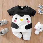 Cute Penguin Romper