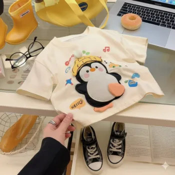 Cute Penguin Baby T-Shirt