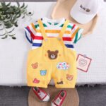 Colorful Bear Romper