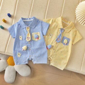 Bear Ice-cream Romper