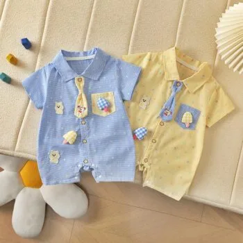 Bear Ice-cream Romper