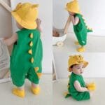 Premium Cotton Romper (with cap)