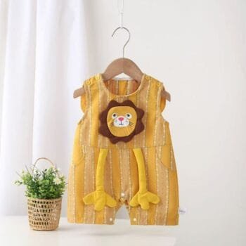 3D Lion Romper