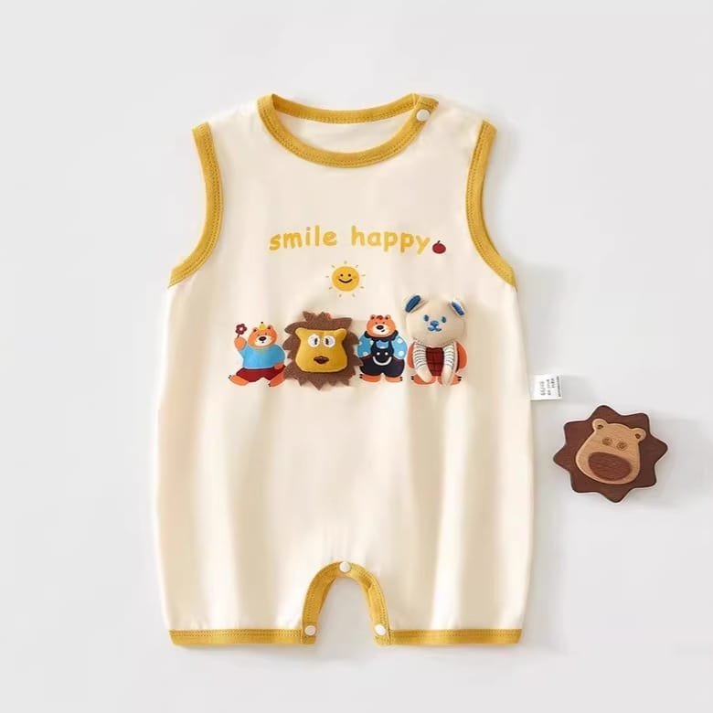 3D Animal Theme Romper